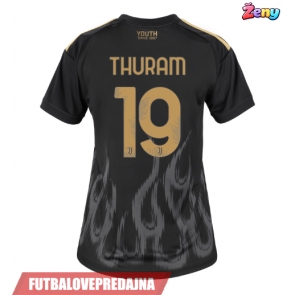 Lacne Ženy Futbalové dres Juventus Khephren Thuram #19 2026-27 Krátky Rukáv - Tretina